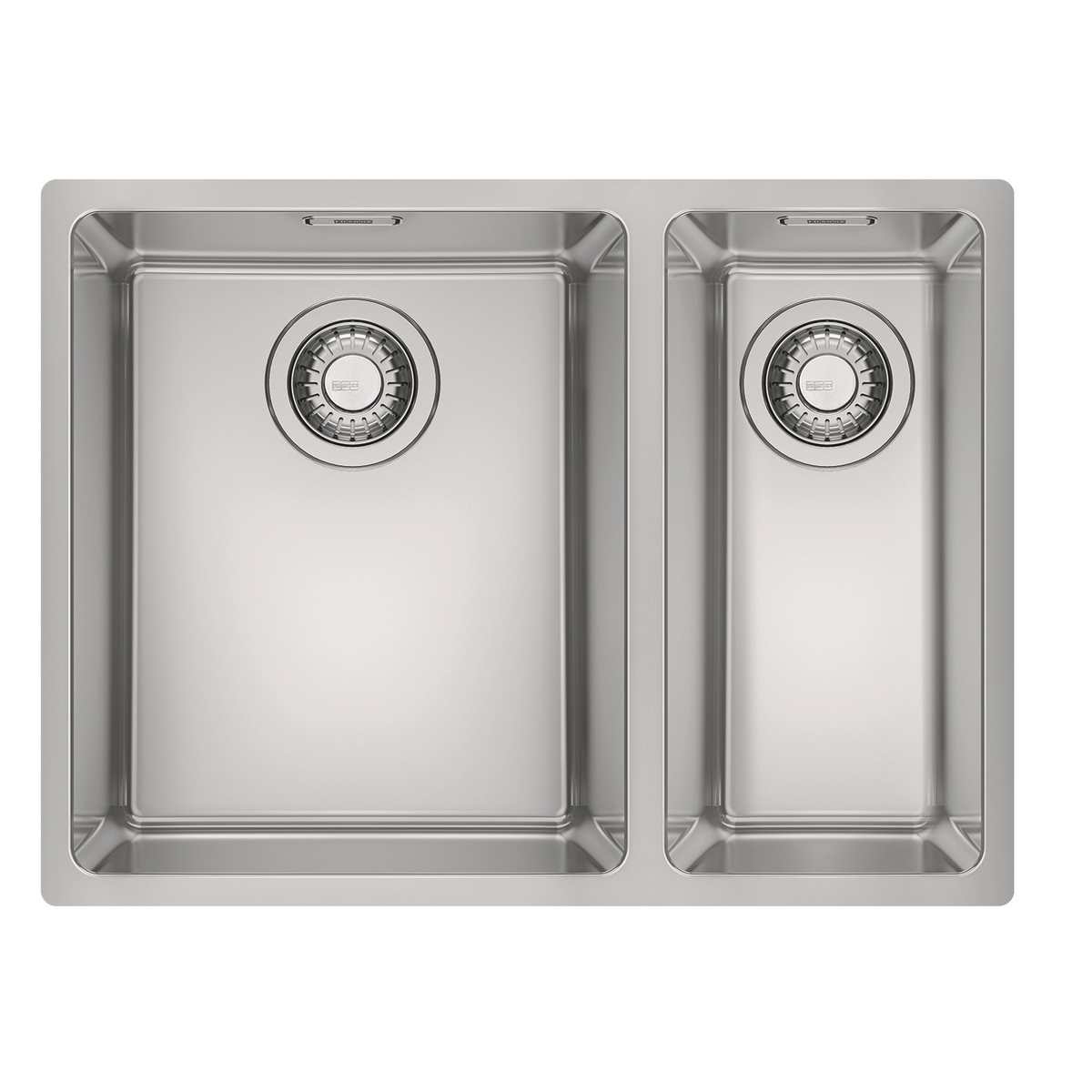 Franke Maris 34-19 1.5 Bowl Right Hand Undermount Stainless Steel Kitchen Sink