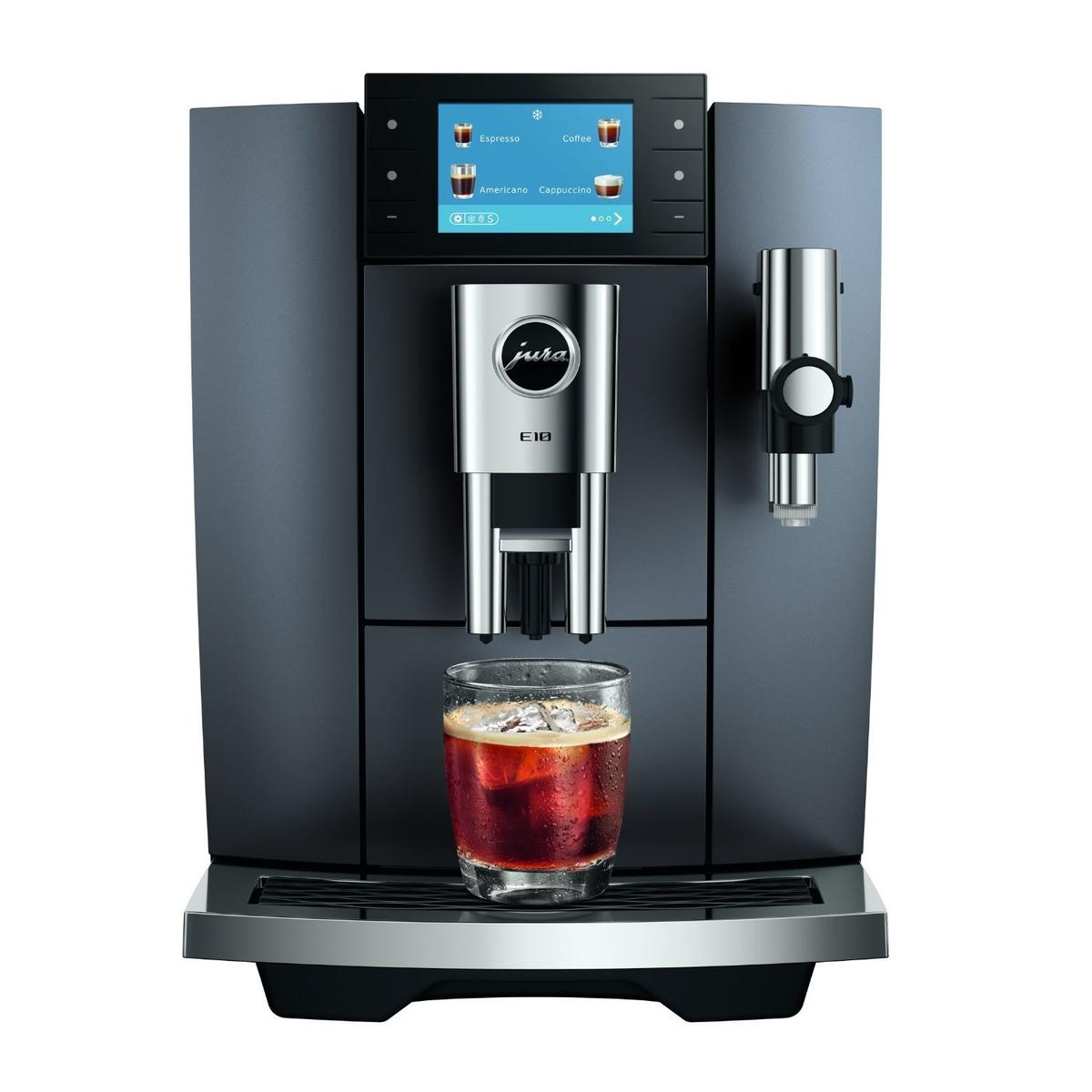 Jura E10 Bean-to-Cup Coffee Machine - Onyx Black