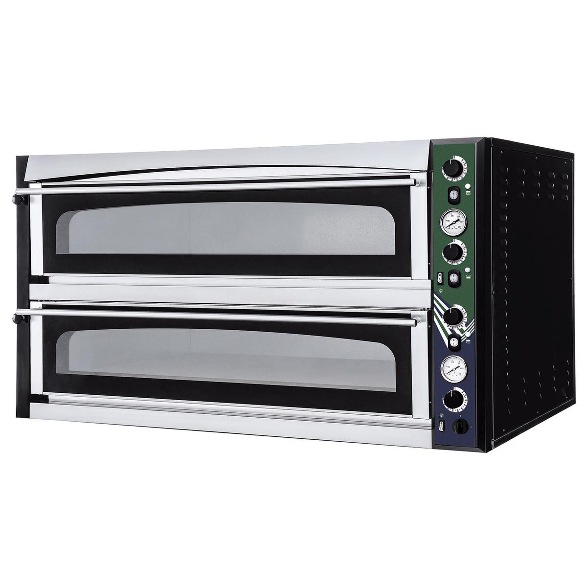 Hostek Optima 99 Wide Italian Double Deck Pizza Oven - 18 x 14" Pizzas, 1 Phase