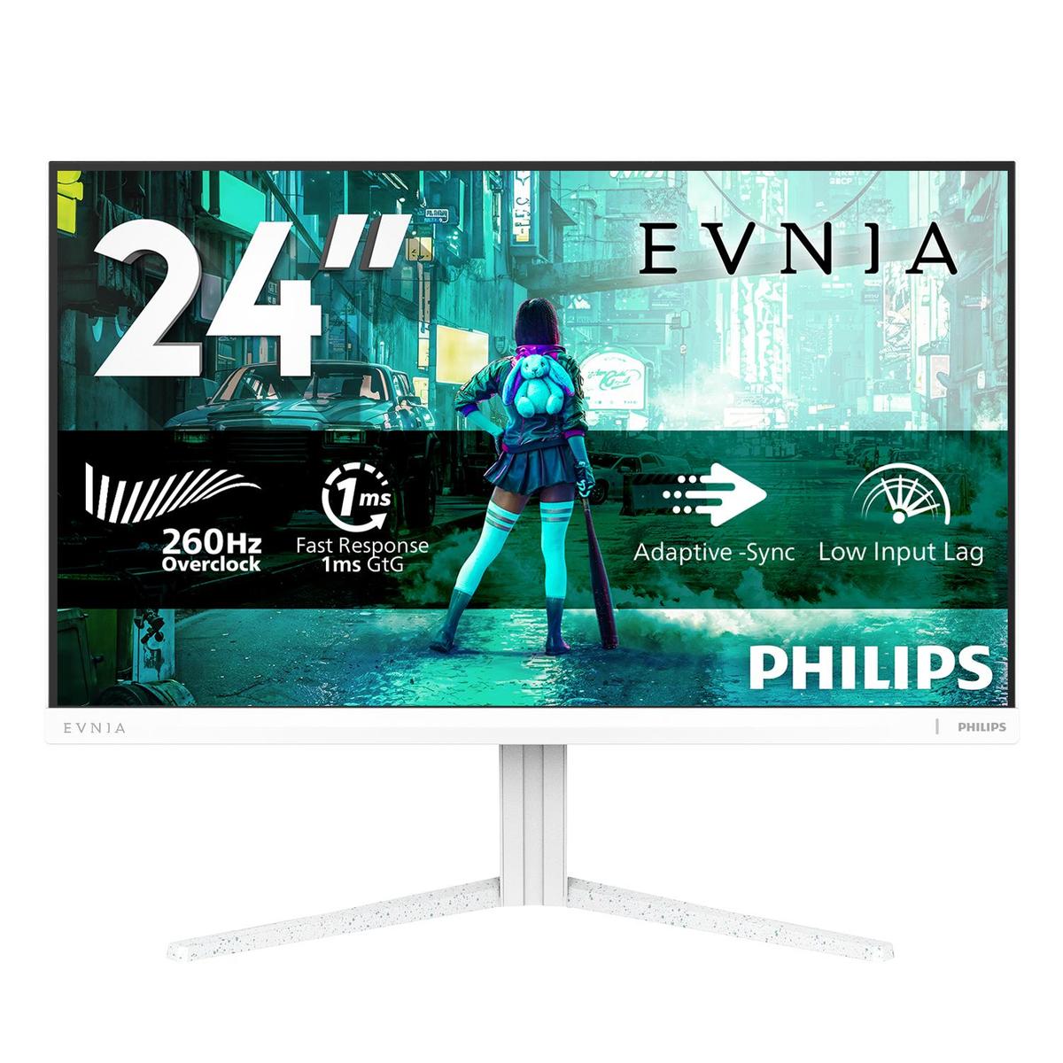Philips Evnia 3000 24M2N3201P 24" Fast IPS Full HD 260Hz 0.3ms Gaming Monitor