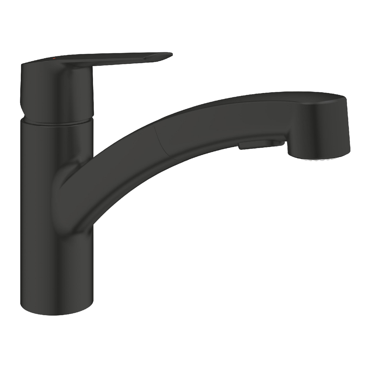 Grohe Start Single Lever Kitchen Mixer Tap - Matt Black