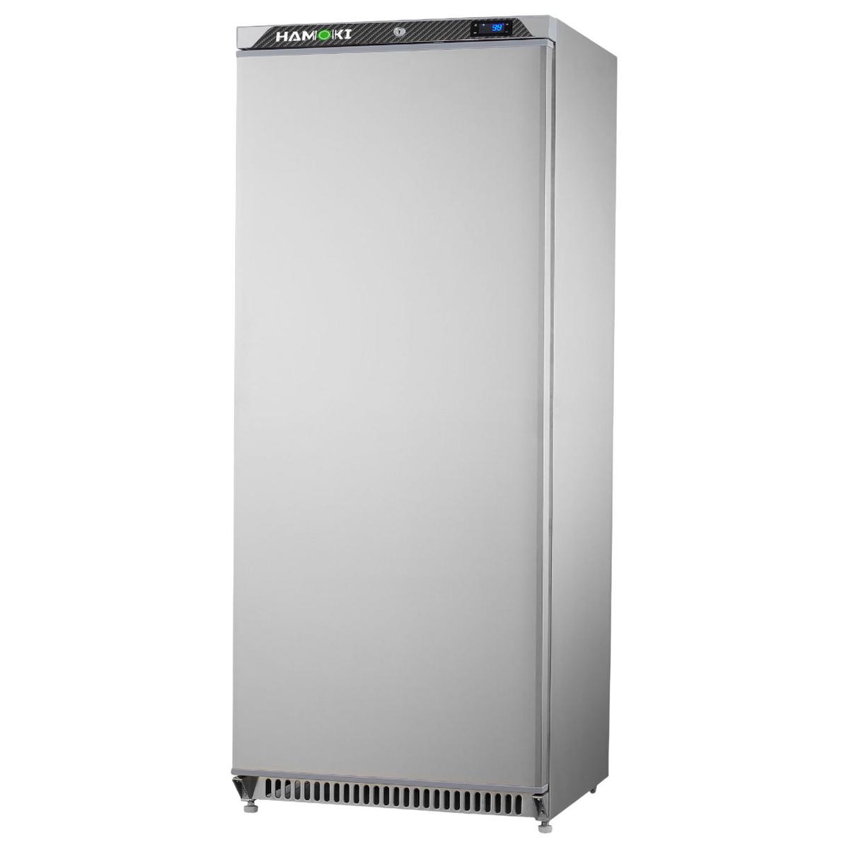 Refurbished Hamoki HA-F600SS Single Door Stainless Steel Upright Freezer 600ltr Gross Capacity