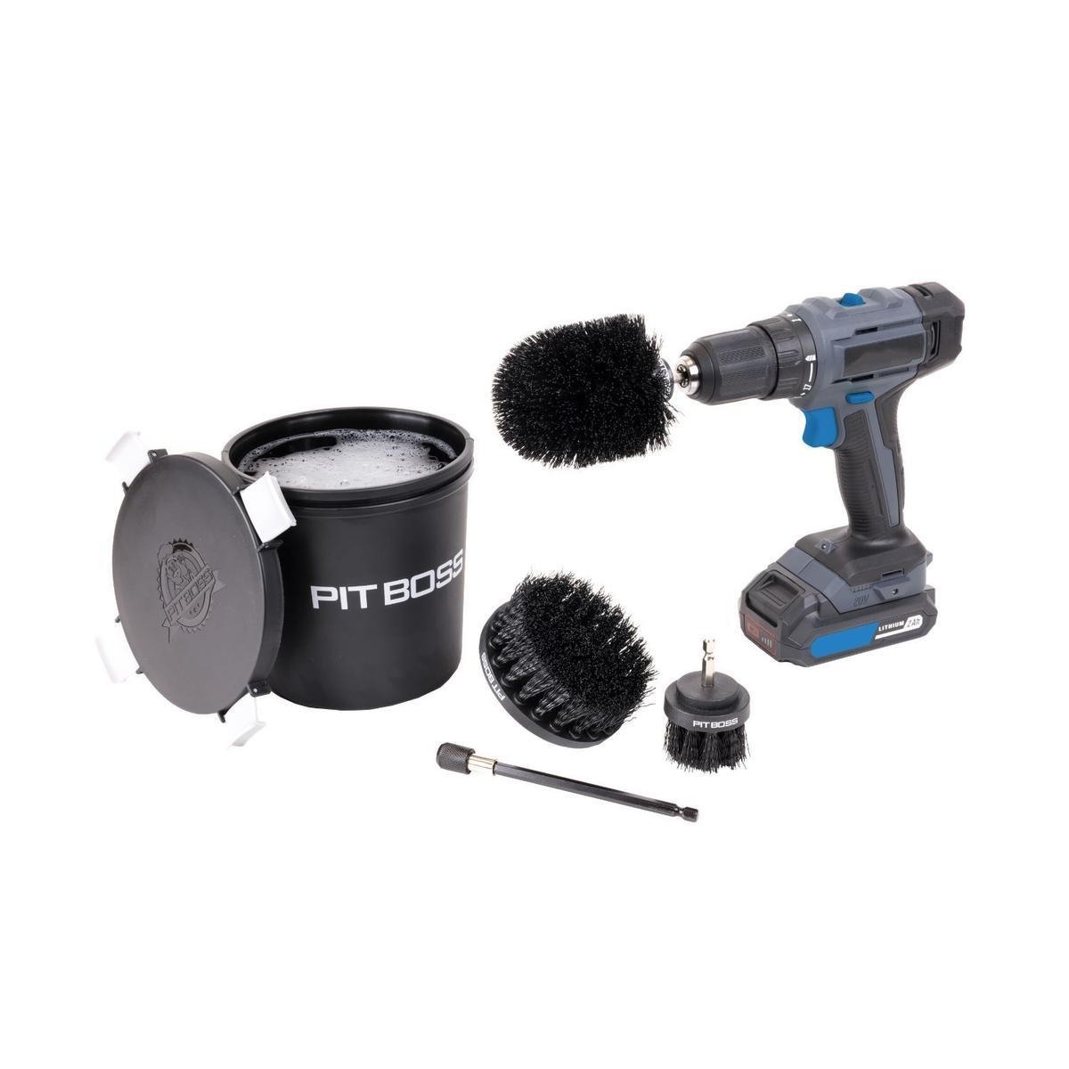 Pit Boss Grill Cleaning Kit Drill Cleaning