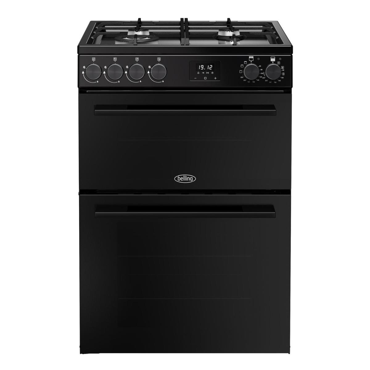Belling Vision 60cm Dual Fuel Cooker - Black