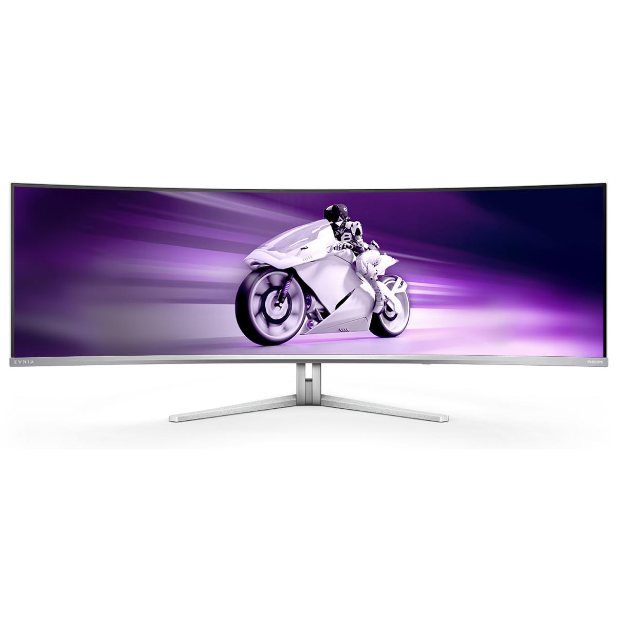 Philips Evnia 8000 49M2C8900L 49" QD-OLED DQHD 144Hz 0.03ms UltraWide Curved USB-C Gaming Monitor