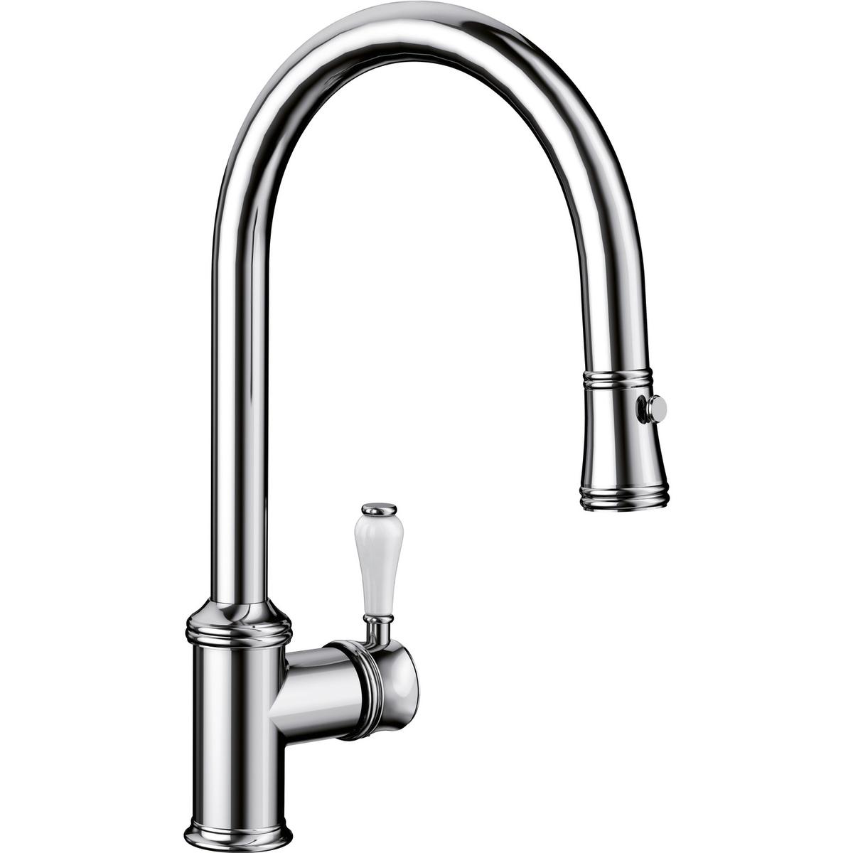Blanco Vicus Single Lever Spray Kitchen Tap - Chrome
