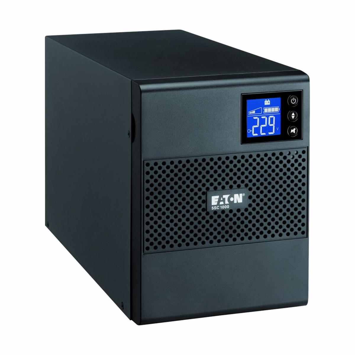 Eaton 5SC 750i - UPS - AC 220/230/240 V - 525 Watt - 750 VA - 1-phase - 7 Ah - RS-232, USB - output connectors: 6 - black