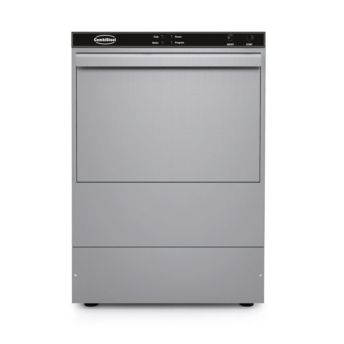 Combisteel ENT500 DP DDE Dishwasher 500mm Basket Drain Pump Detergent Dispenser Hardwired