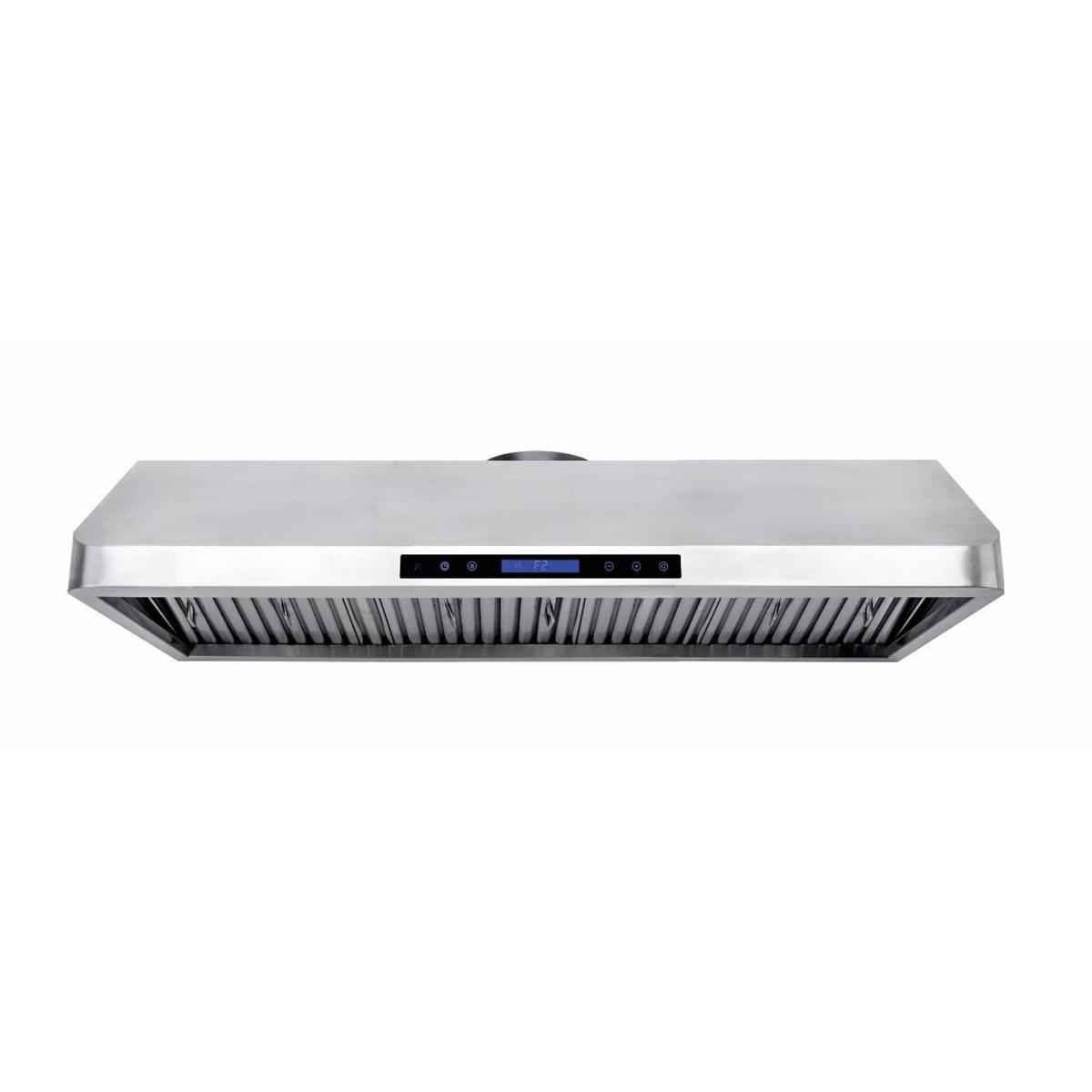 Combisteel Compact Extraction Hood with Motor, Filters & LED Lights - 1200mm Wide, Plug In