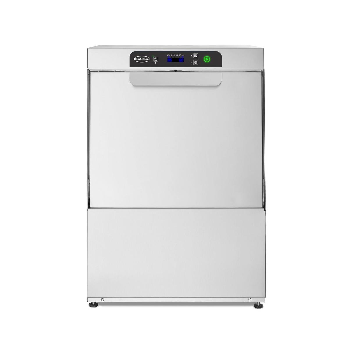 Combisteel SL350DP Glasswasher - 350mm Basket Drain Pump - Single Phase Hardwired