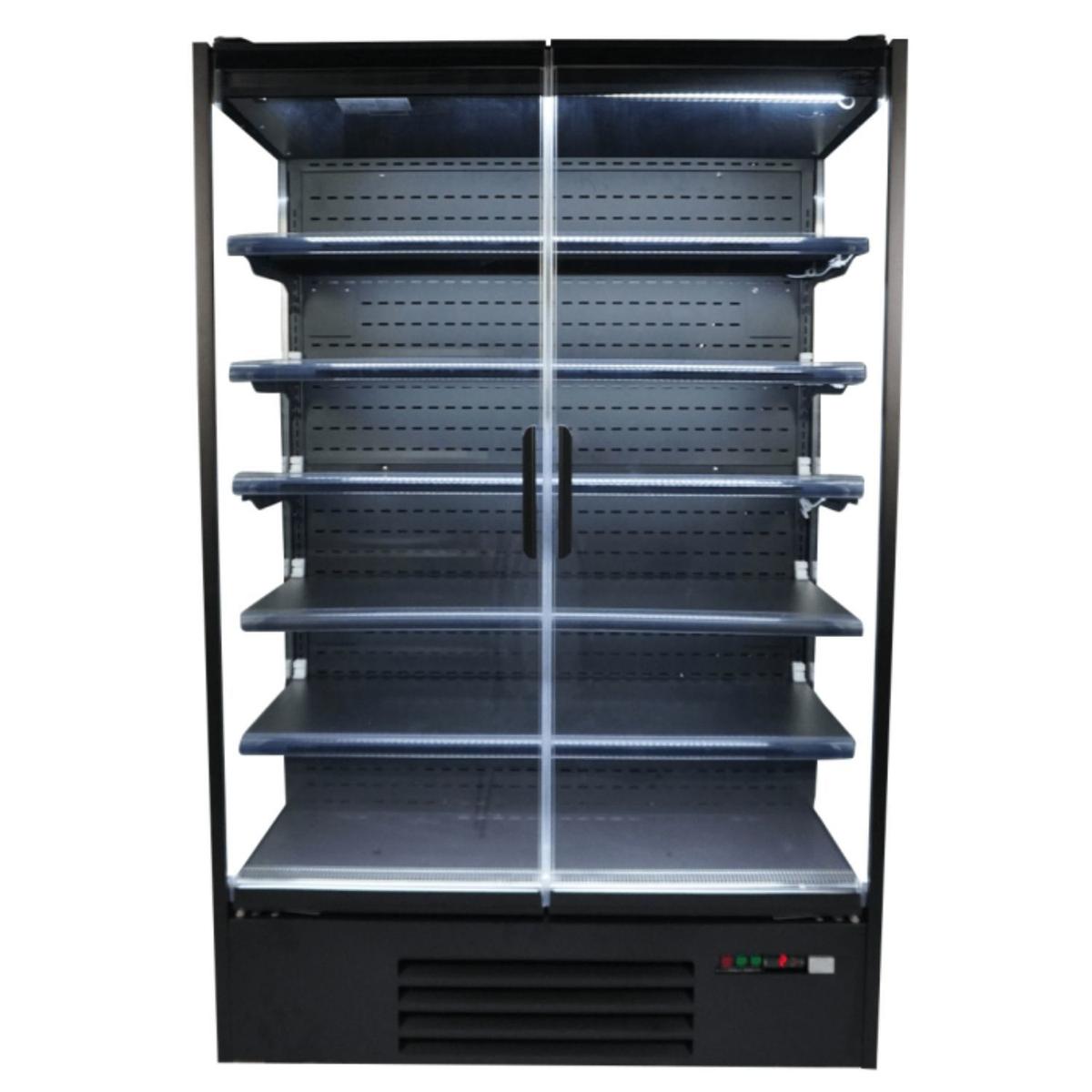 Combisteel Marco 1.3 Wall Mounted 2-Door Multideck Display Fridge - 1310mm Wide