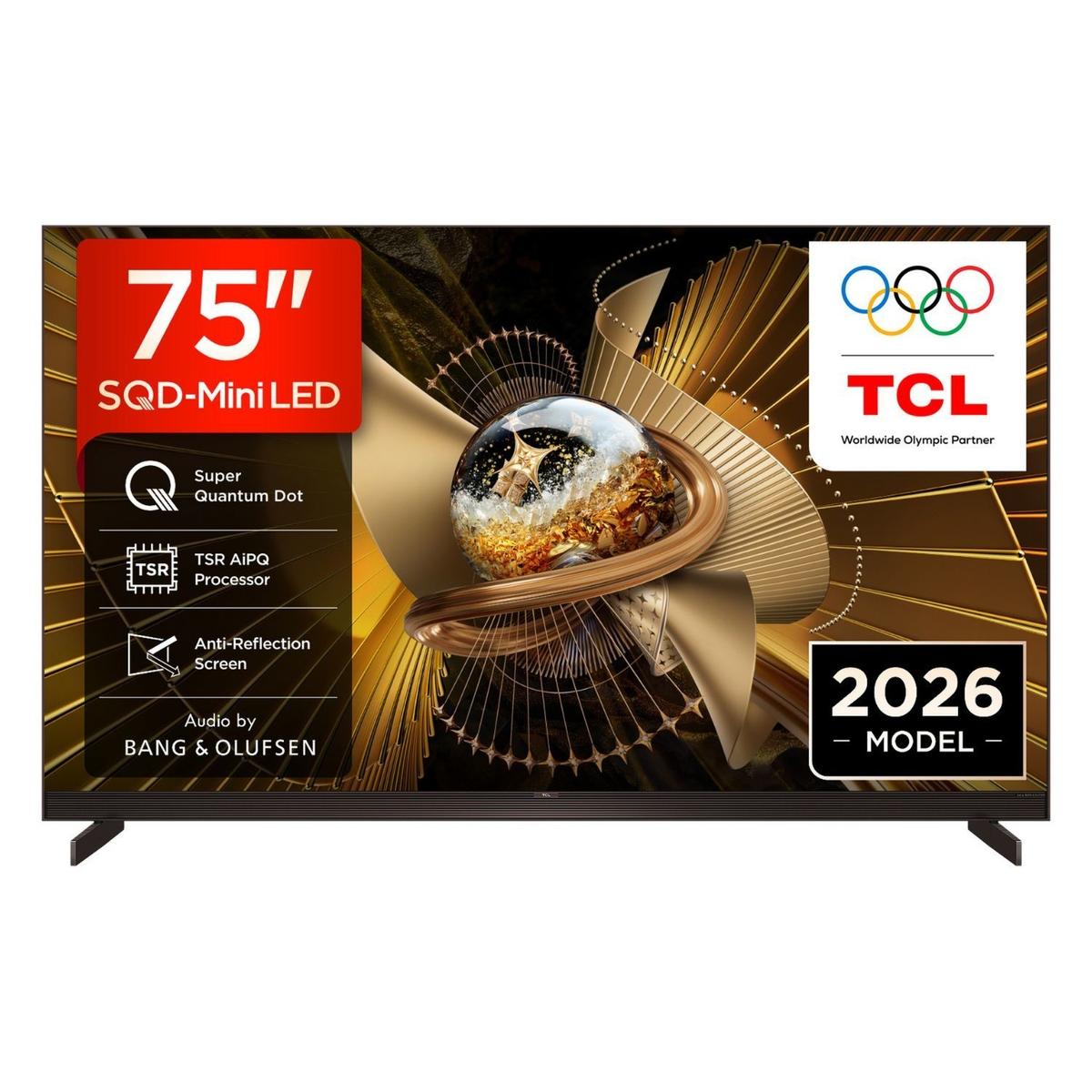 TCL 75X11L-UK 75" 4K QD-Mini LED Google TV – Ultra Bright 75 Inch QLED Mini LED Smart TV with Dolby Vision HDR & Google TV