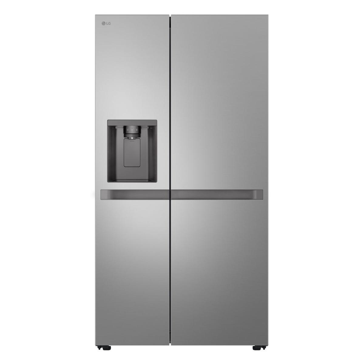 Refurbished LG NatureFRESH 641 Litre Side-By-Side American Fridge Freezer - Prime Silver