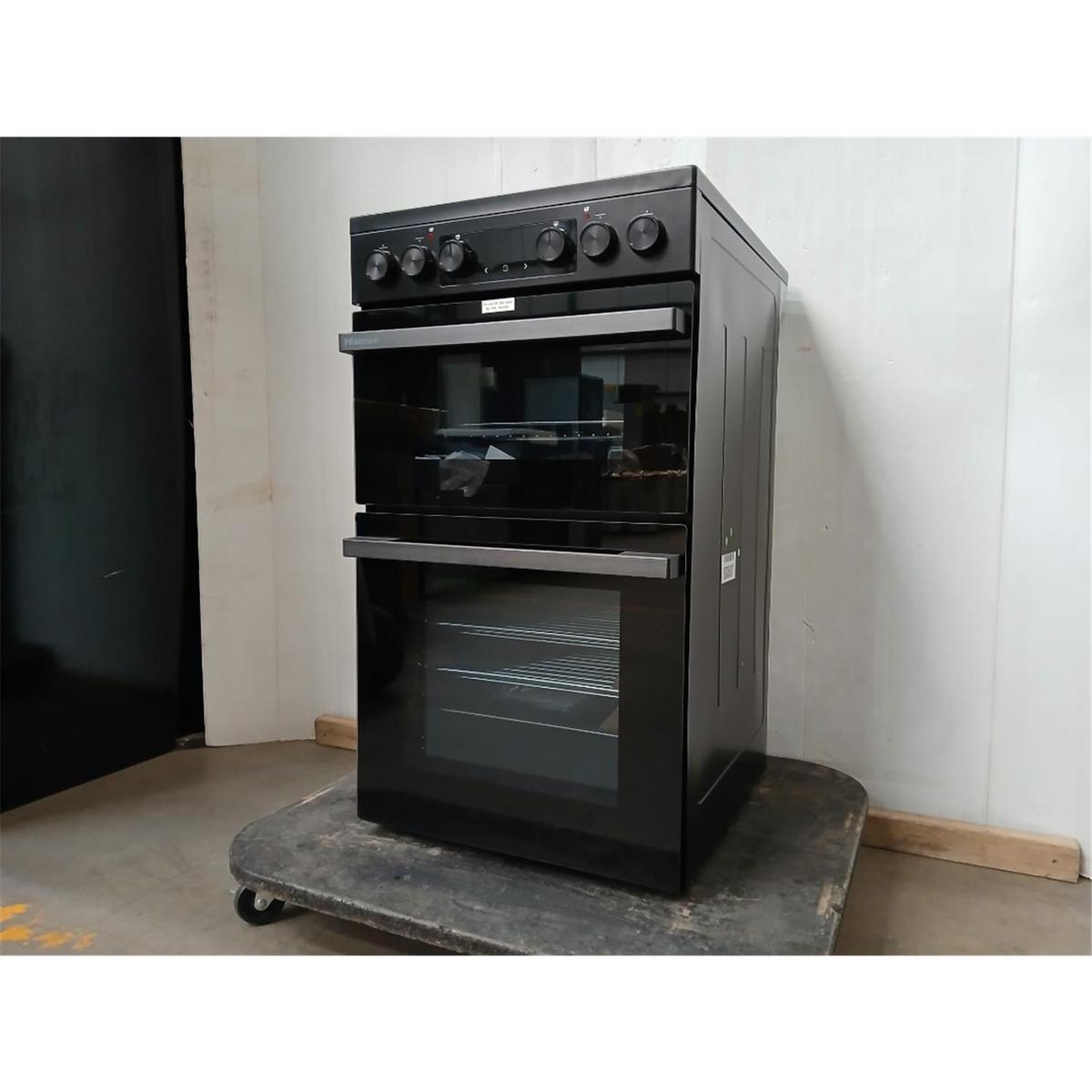 GRADE A2 - Hisense 50cm Electric Cooker with Air Fry - Black