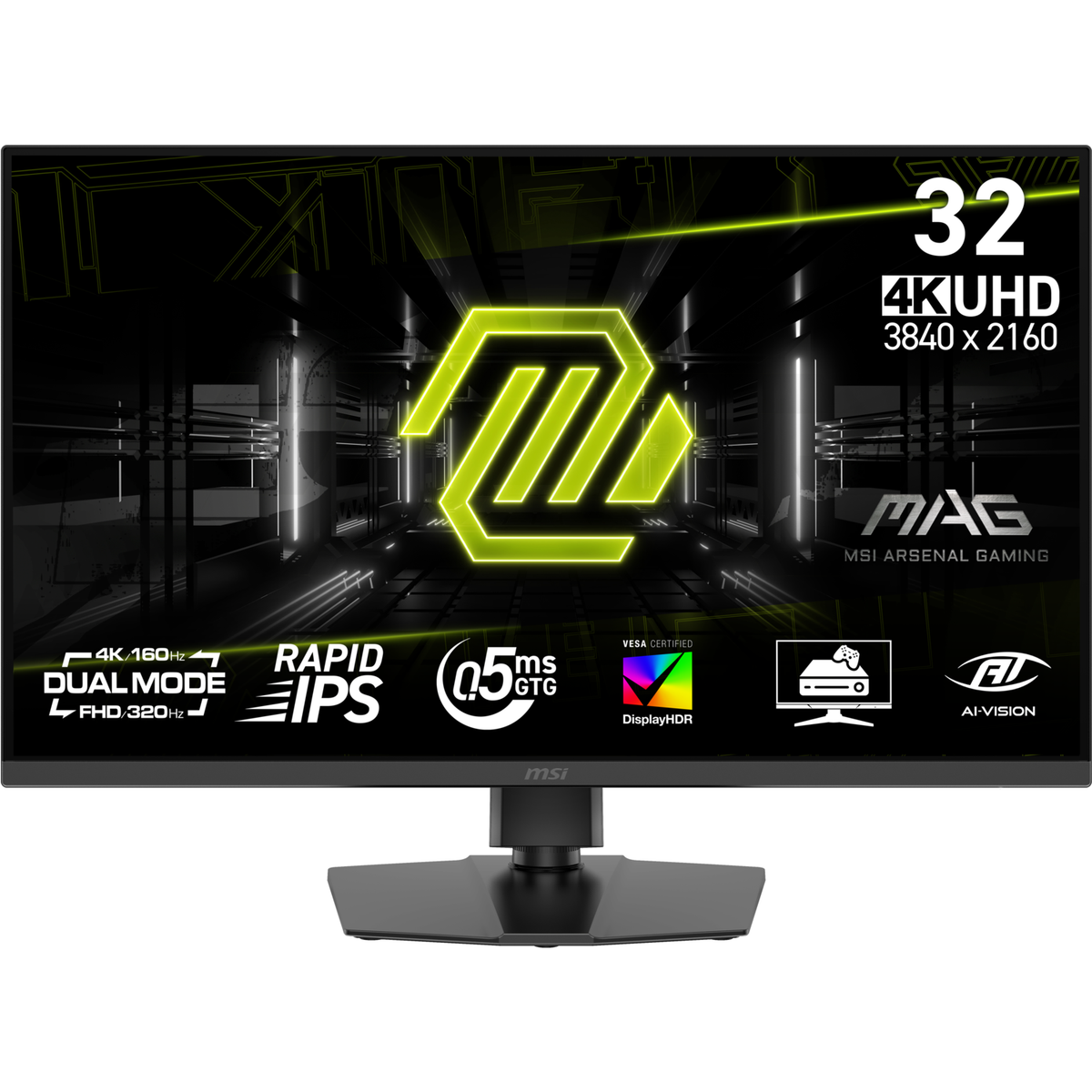 Refurbished MSI MAG 322URDF E16 32" IPS 4K UHD 160Hz Full HD 320Hz 0.5ms Gaming Monitor