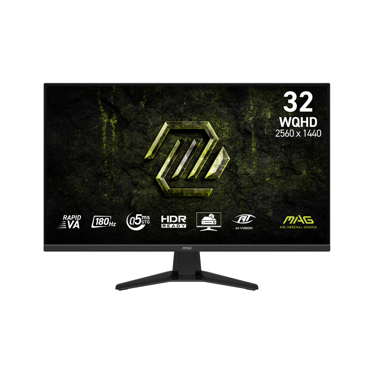 MSI MAG 325QF E18V 32" VA WQHD 180Hz 0.5ms Gaming Monitor