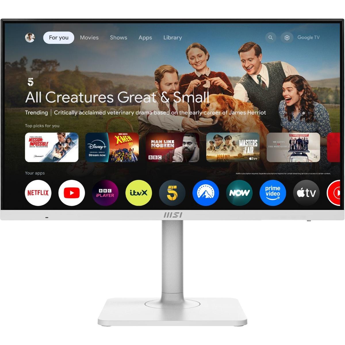 Refurbished MSI Modern MD272UPSW 27" IPS 4K UHD Smart Monitor