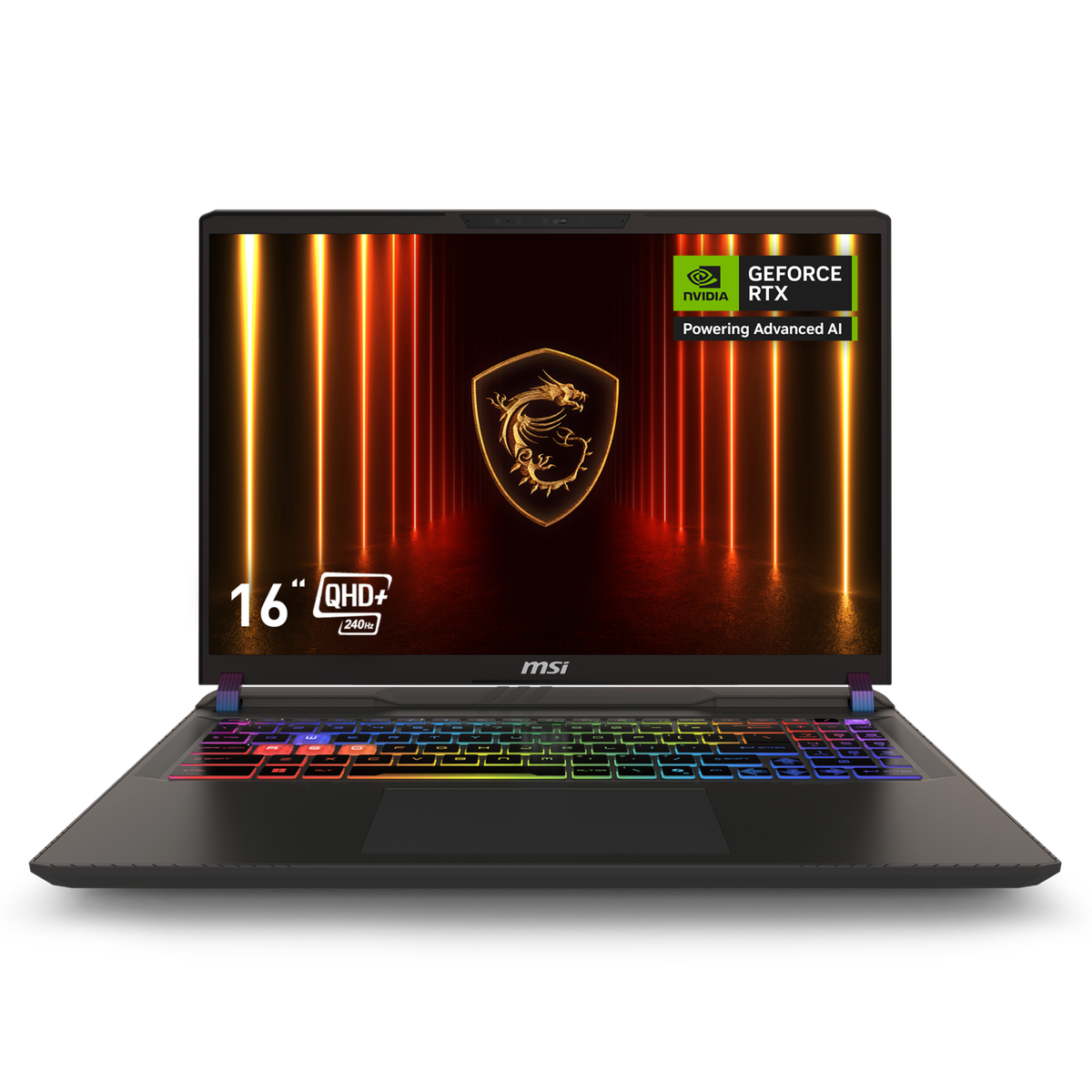 MSI Vector 16 HX AI A2XWHG-403UK Intel core Ultra 7 16GB RAM 512GB SSD GeForce RTX 5070 Ti 240Hz 16 Inch Windows 11 Advanced Gaming Laptop