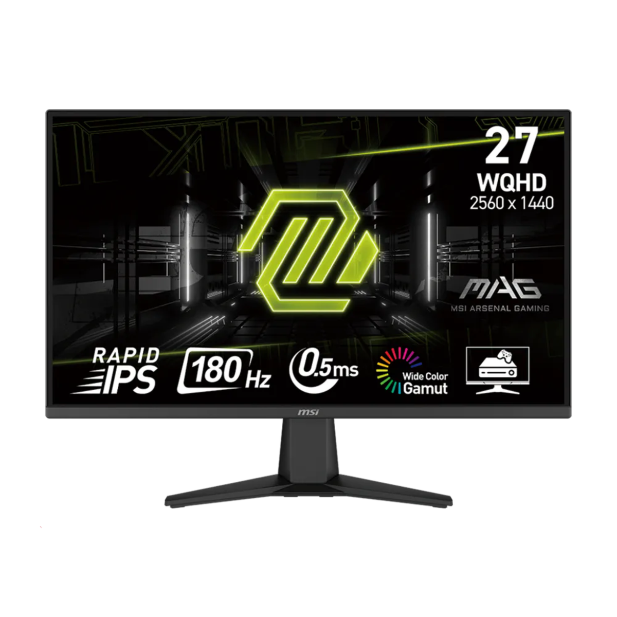 Refurbished MSI MAG 275QF 27" Rapid IPS WQHD 180Hz 0.5ms Gaming Monitor Black