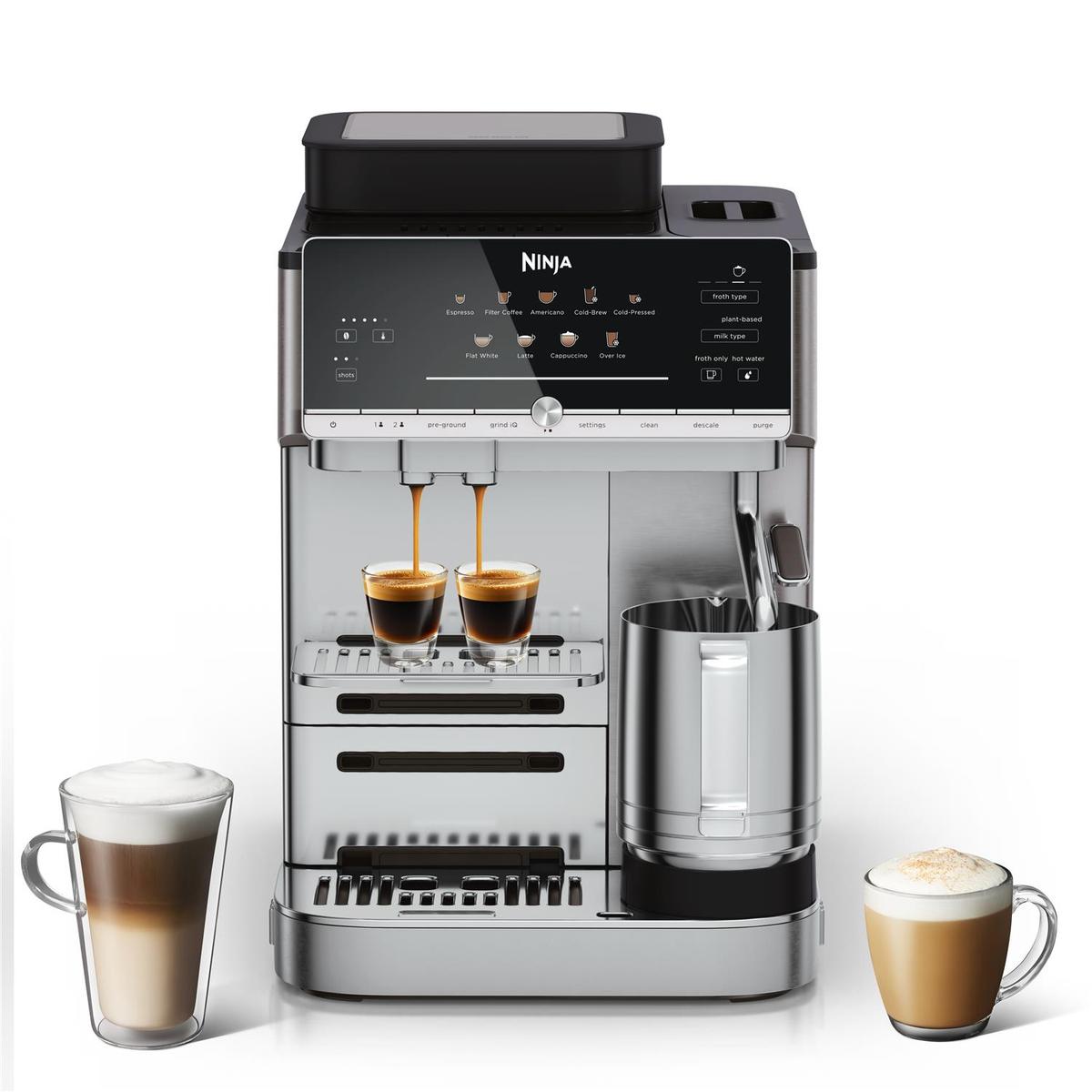 Ninja AutoBarista Bean tu Cup Coffee Machine AE1001UK- Black