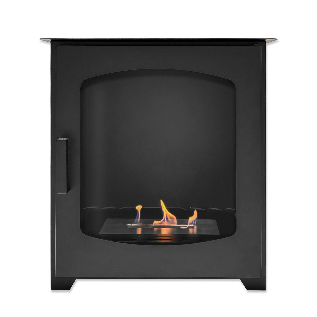 Bioethanol Wood Burning-Style Flueless Stove - AmberGlo