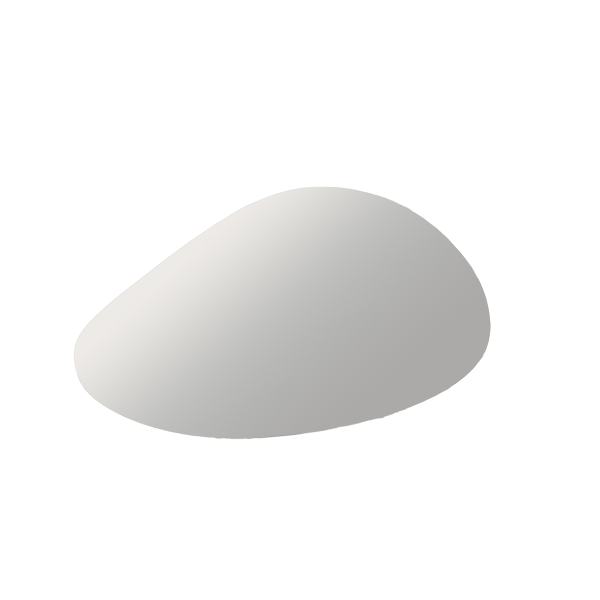 Pebble Frameless Bathroom Mirror 500 x 800mm - Apollo