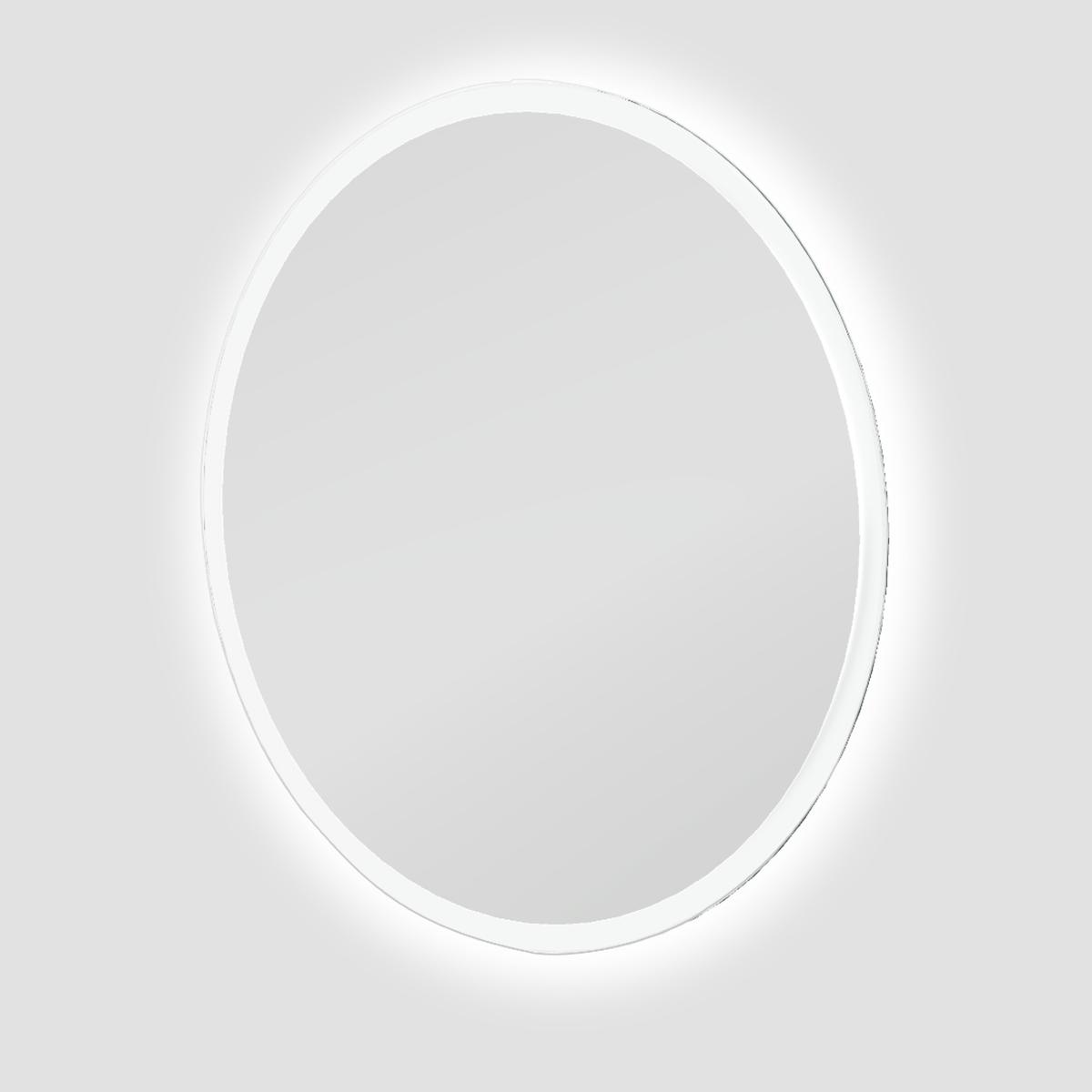 Round Tiltable Bathroom Mirror with Lights 600mm - Arissa