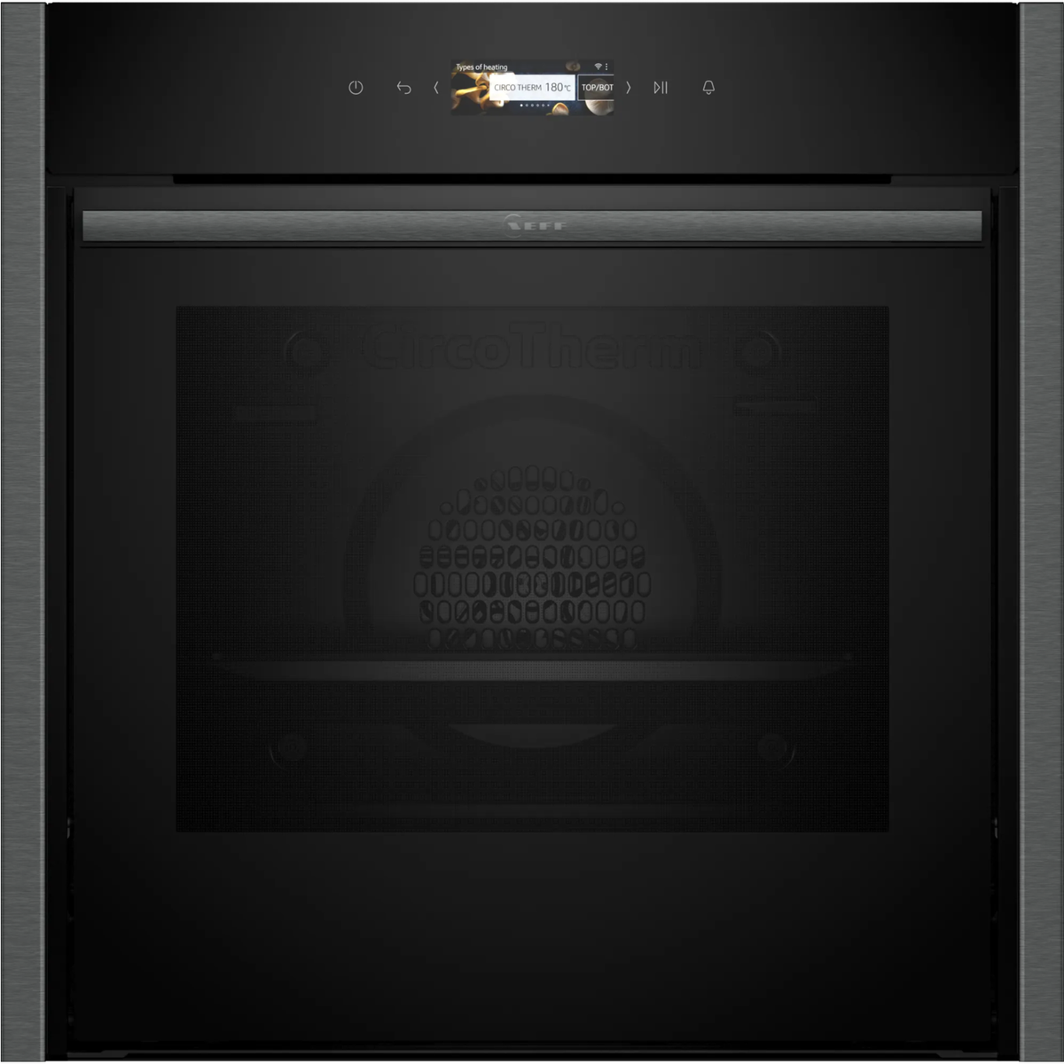 Neff N70 B54CR71G0B Slide and Hide Single Oven - Graphite Grey