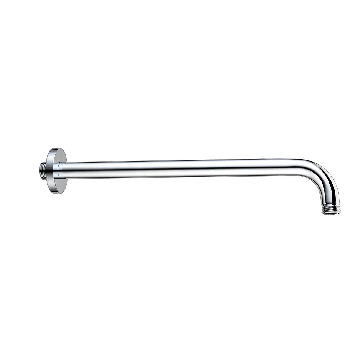 Chrome 400mm Round Wall Arm