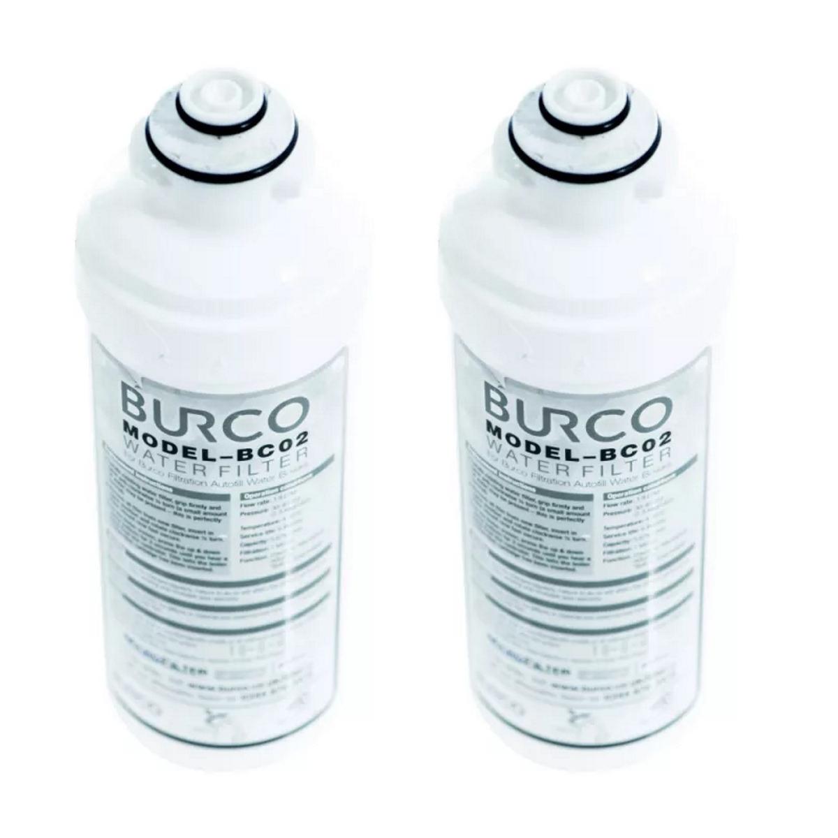 Burco BC02 Replacement Water Filter Cartridge - Pack of 2