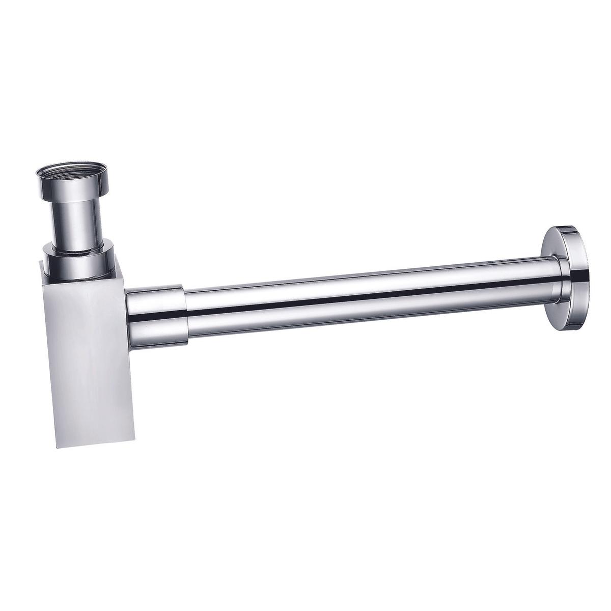 Chrome Square Bottle Trap - Zana
