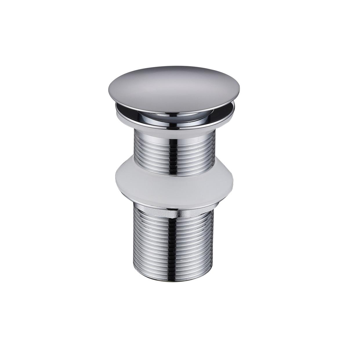 ONLY OPENED - Chrome Click Clack Unslotted Basin Waste - Better Bathrooms
