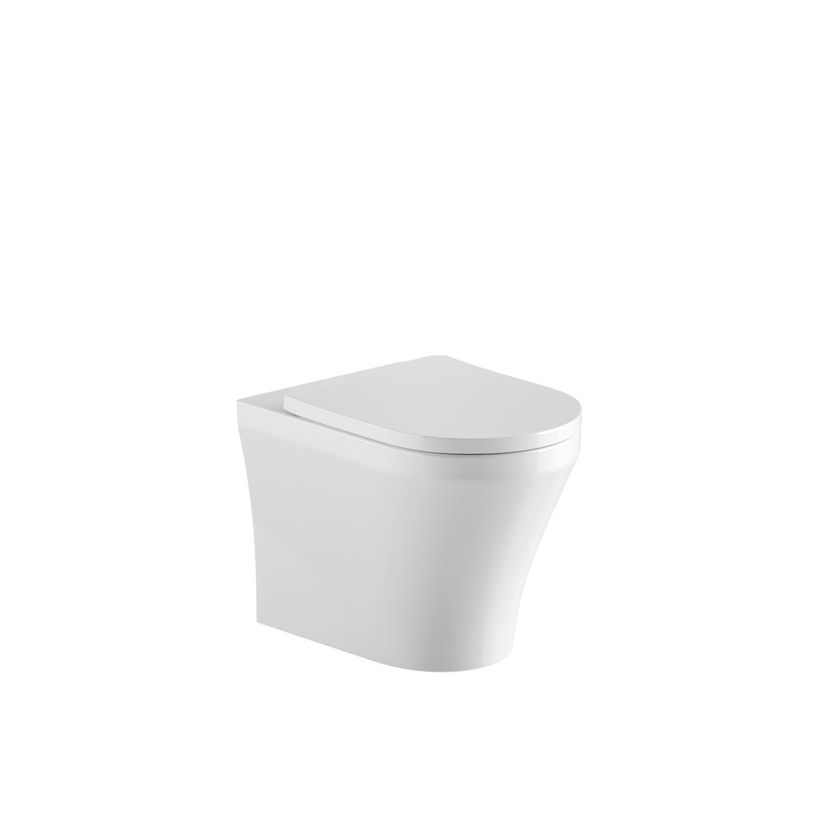 Back To Wall Rimless Toilet with Tornado Flush  - Tanya
