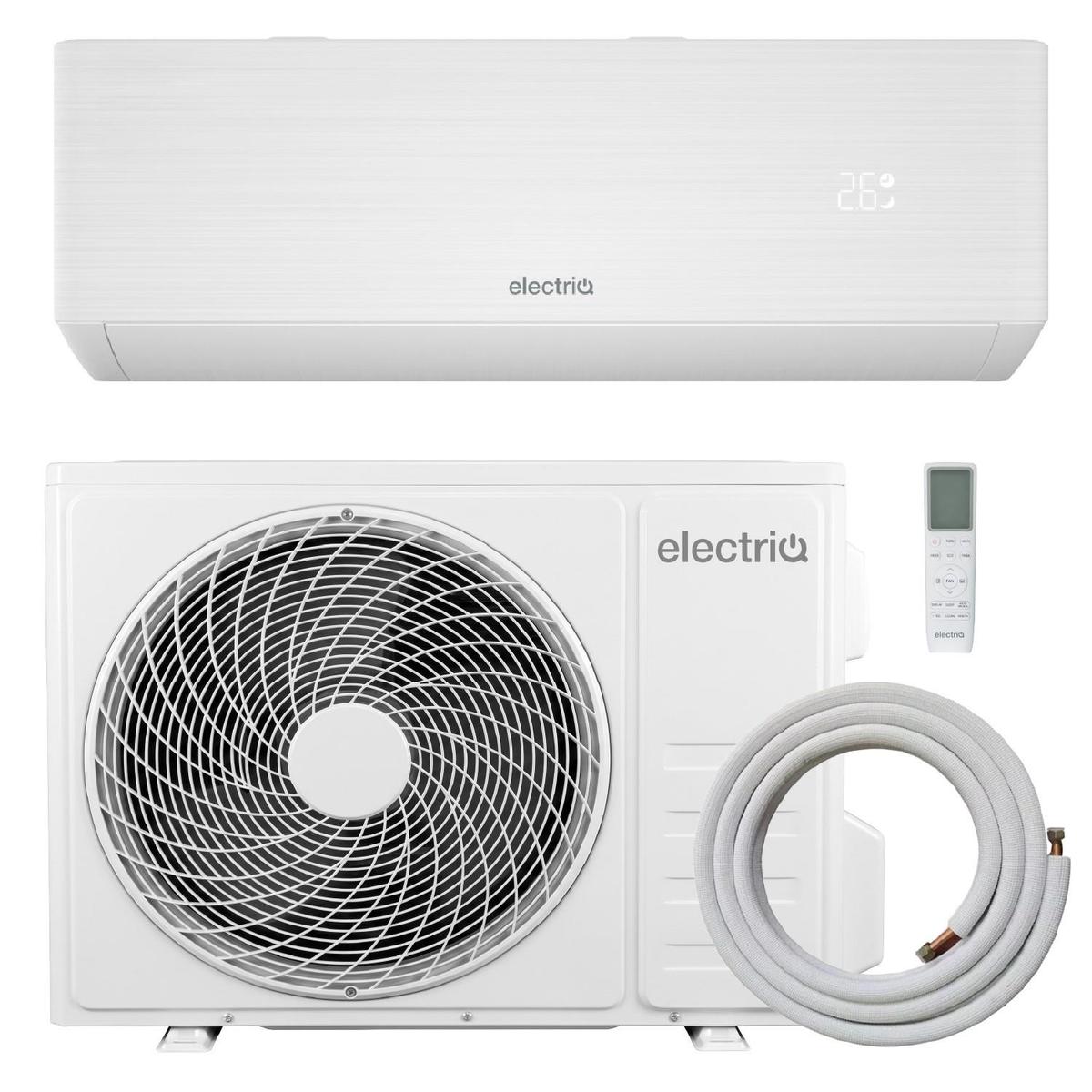 electriQ iQool 9000 BTU Split Air Conditioner with Heat Pump and Installation Included