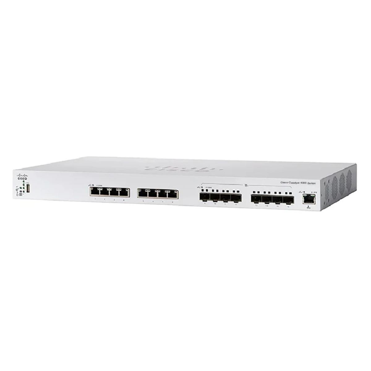 Cisco Catalyst C1300-16XTS 8-Port Rack-mountable Smart Managed Switch