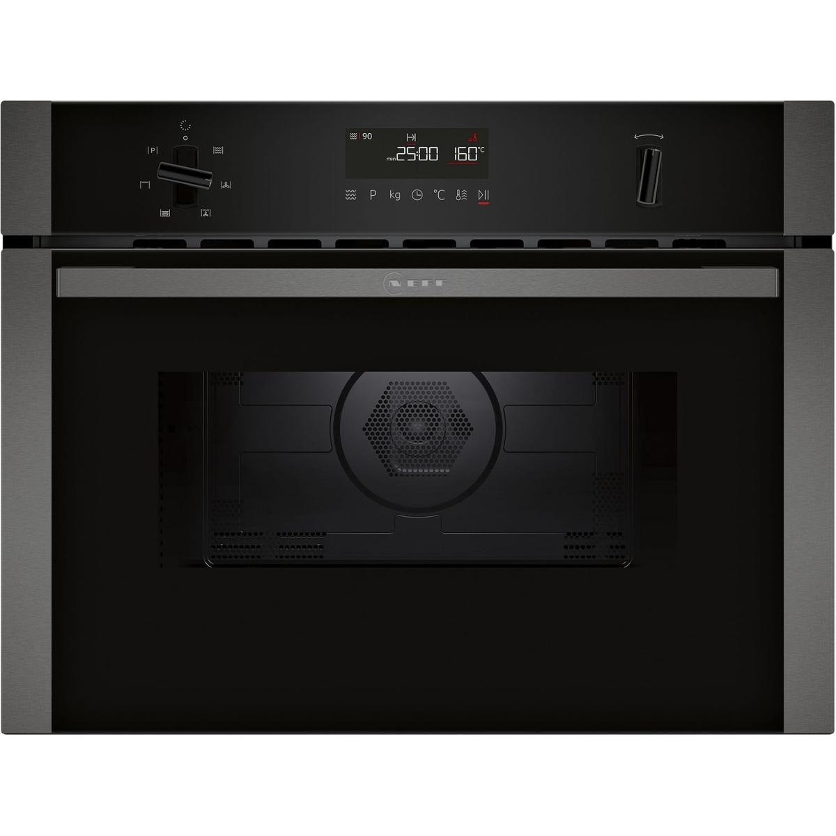 Neff N50 Built-In Combination Microwave Oven - Graphite Grey