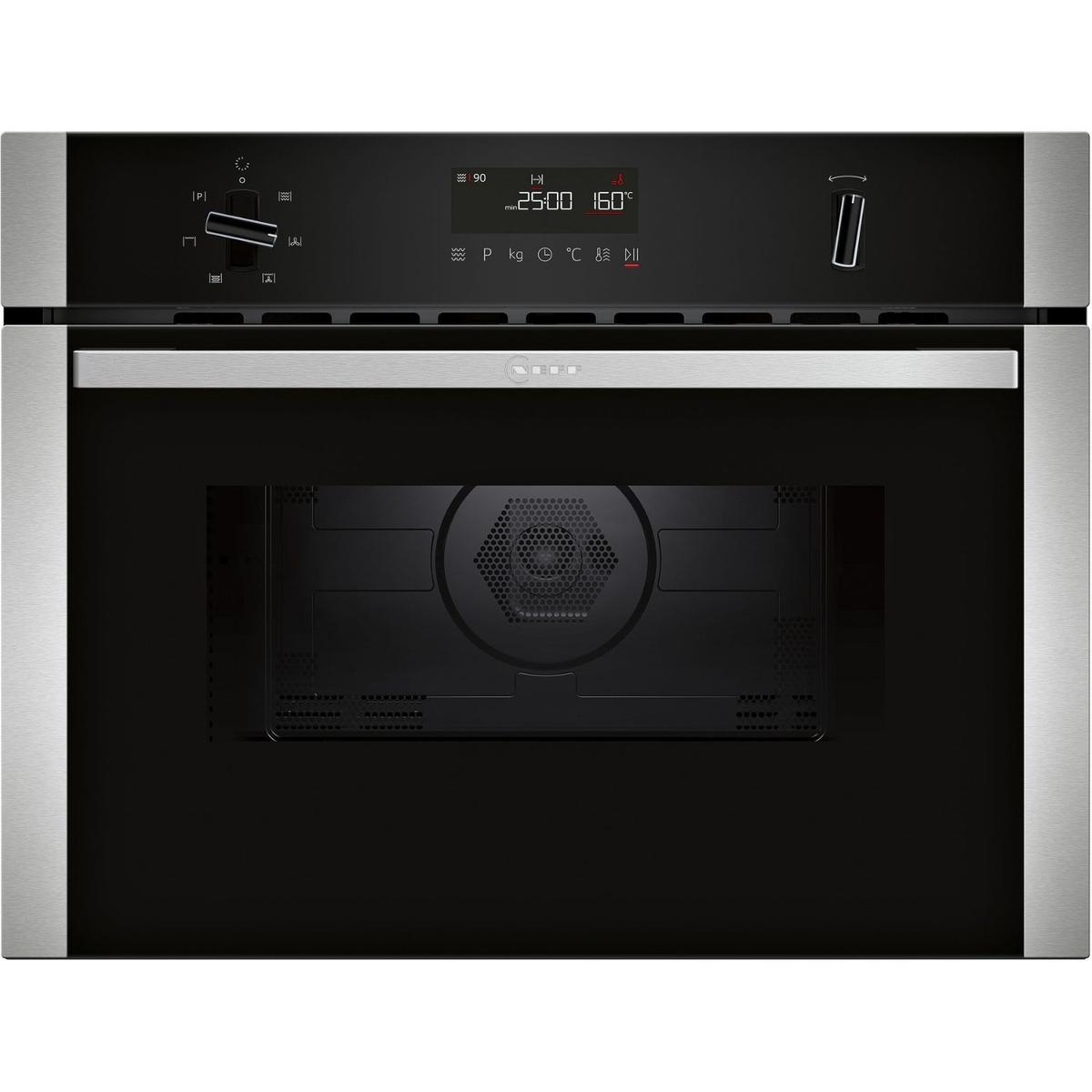 Refurbished Neff N50 Built In Combination Microwave Oven - Stainless Steel
