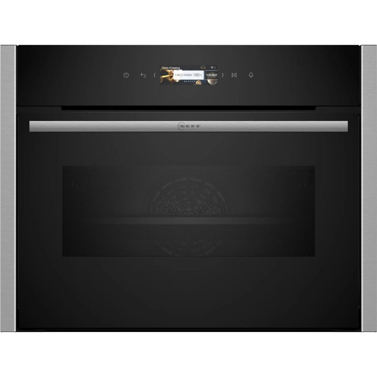 Refurbished Neff N70 C24MR21N0B Built In 45L 900W Combination Microwave Oven Stainless Steel