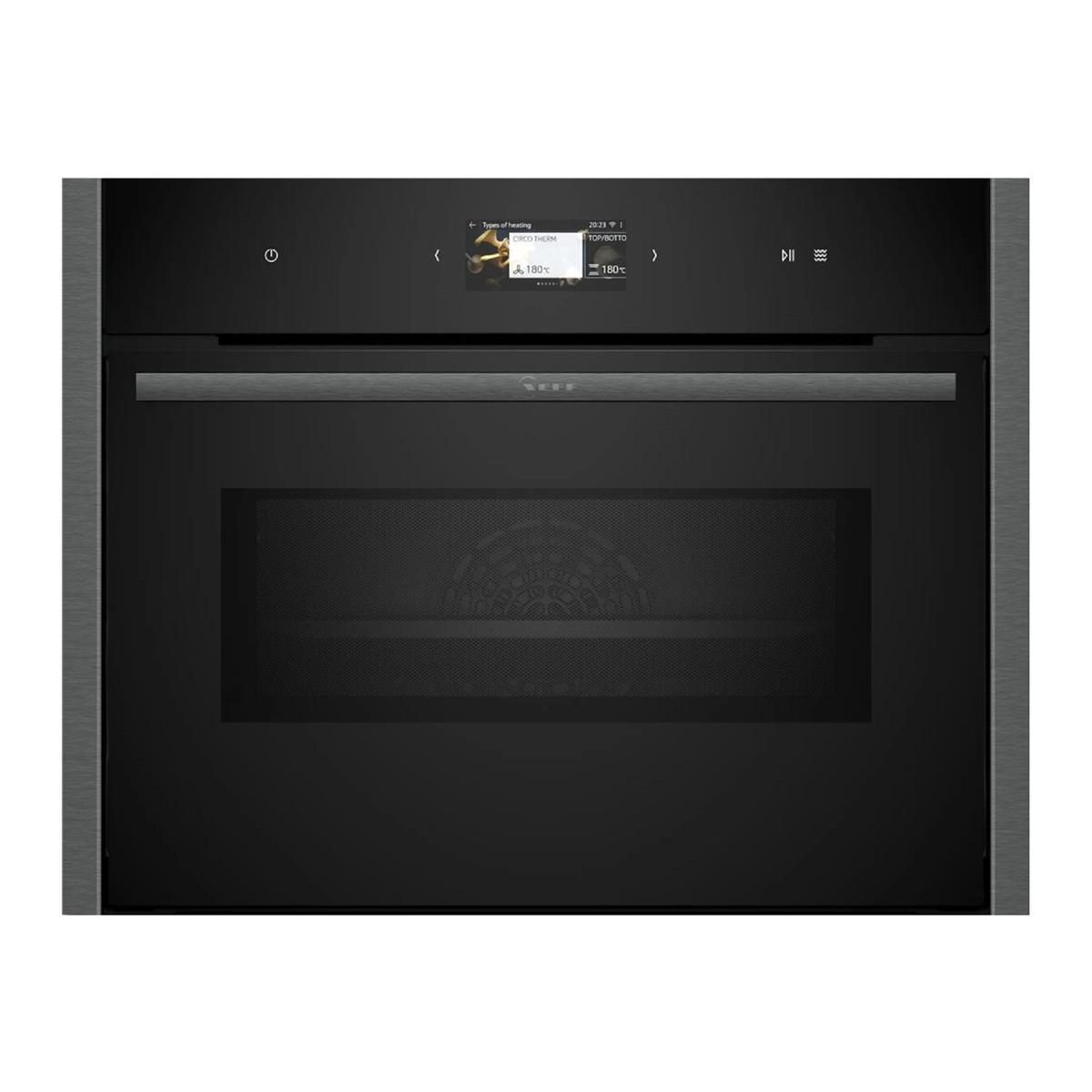 Neff N90 Built In Combination Microwave Oven - Graphite Grey