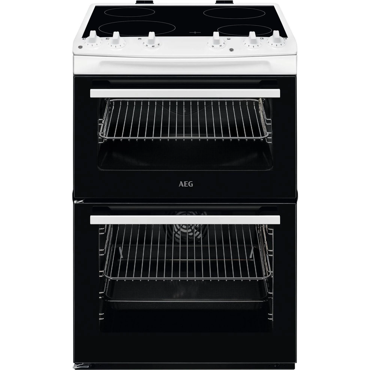 AEG 5000 Series 60cm Electric Cooker - White