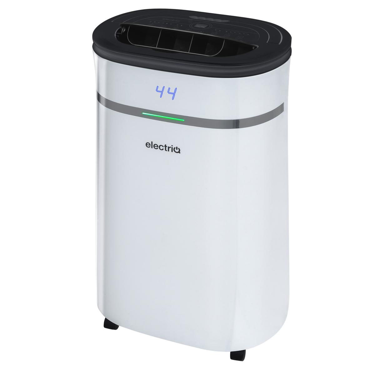 Refurbished electriQ 20 Litre Low Energy UV Antibacterial Dehumidifier with HEPA Air Purifier