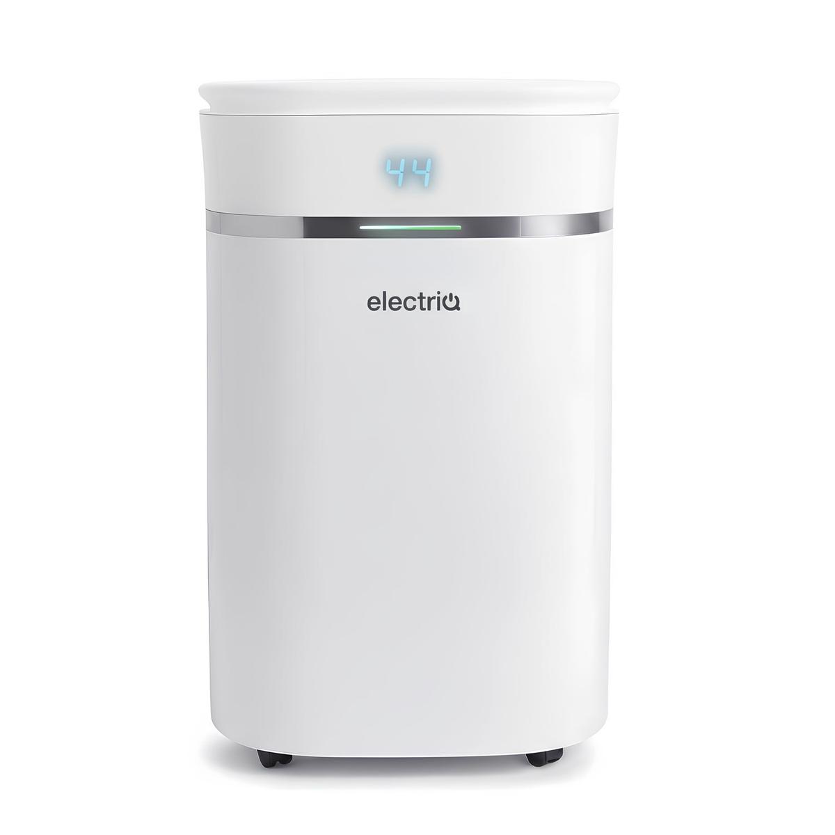 GRADE A3 - electriQ Essential 20L Quiet Anti Bacterial Laundry Dehumidifier