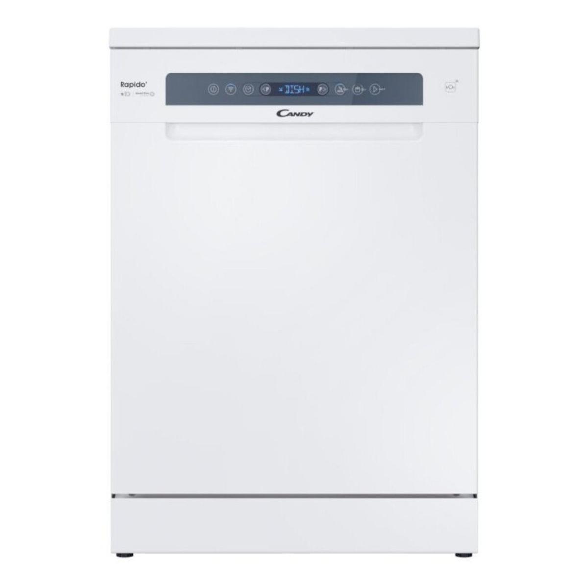 Candy Rapido Freestanding Dishwasher - Smart Wi-Fi C-Rated White