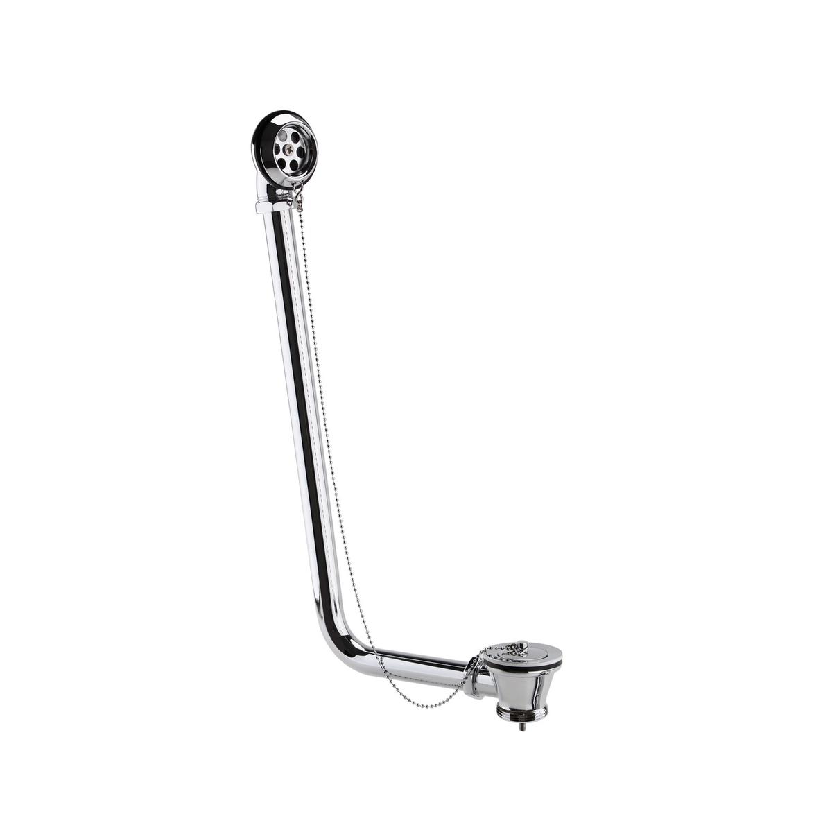 Chrome Traditional Exposed Bath Waste & Overflow - Park Royal