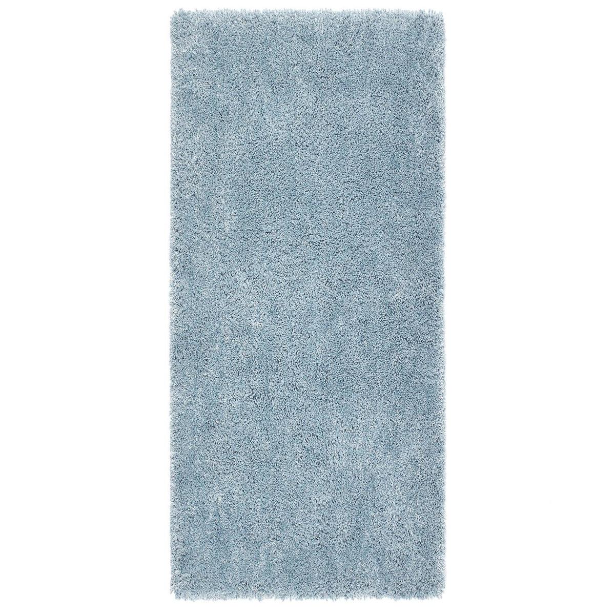 Shaggy Duck Egg Blue Runner Rug - 200 x 67 cm - Chicago - Origins