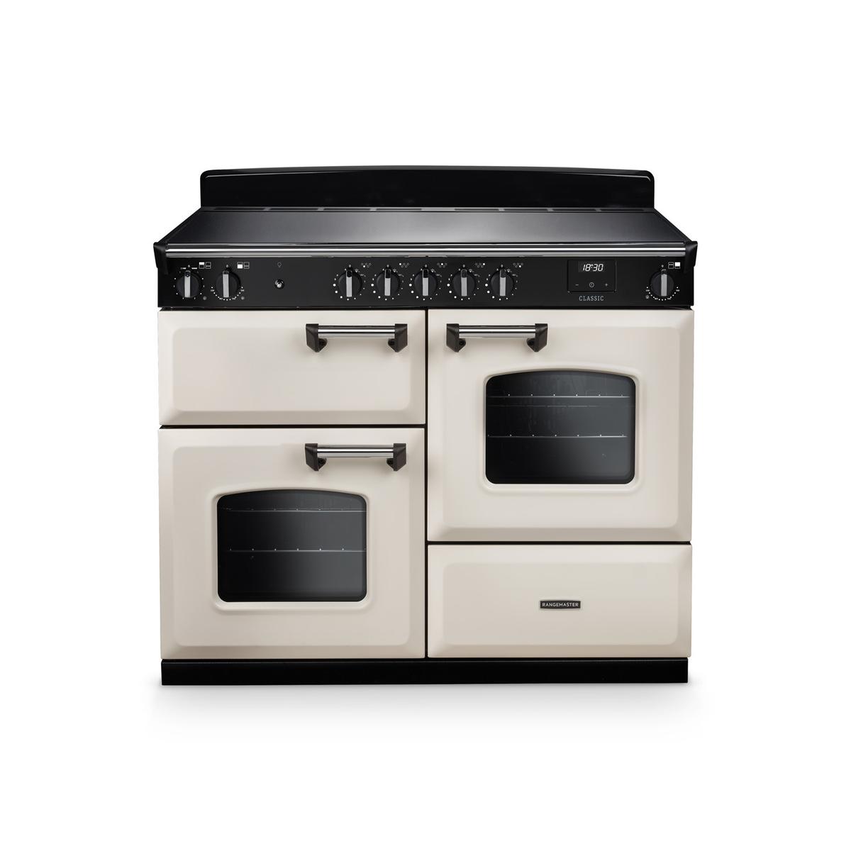 Rangemaster Classic 110cm Induction Range Cooker - Pale Cream