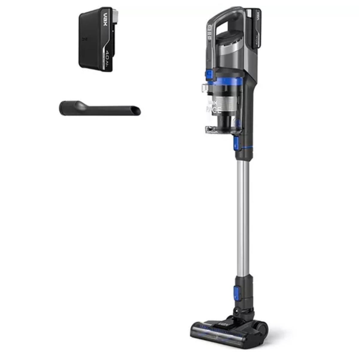 Vax Pace Cordless Vacuum Cleaner - Graphite & Blue