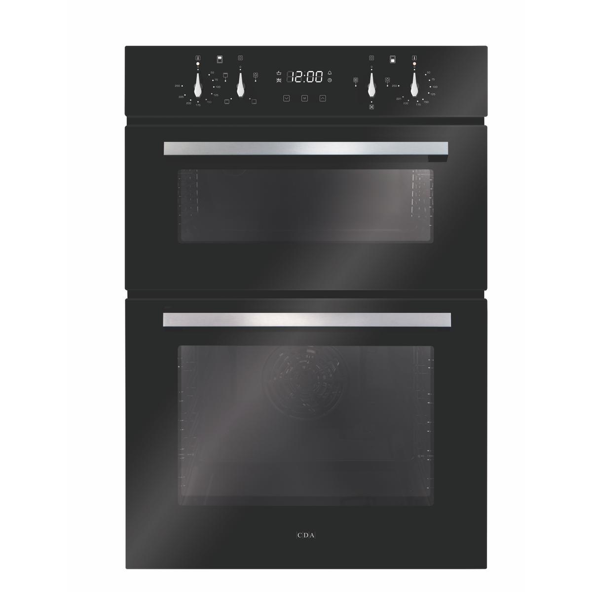 CDA DC941BL Built-In Electric Double Oven - Black