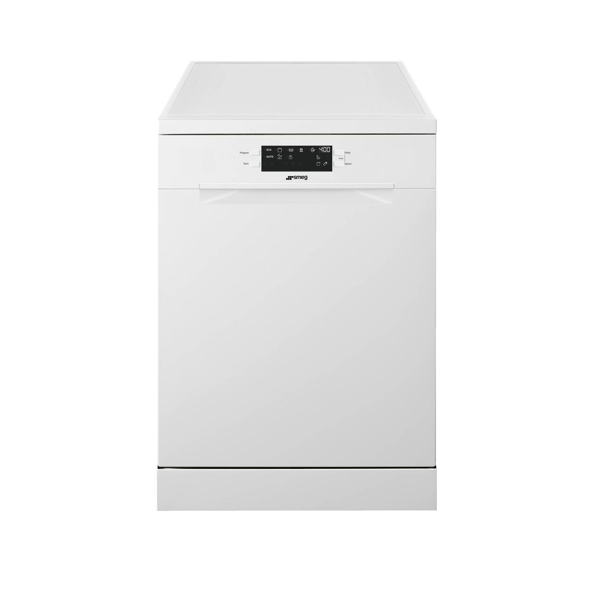 Smeg Standard Freestanding Dishwasher - D-Rated, White