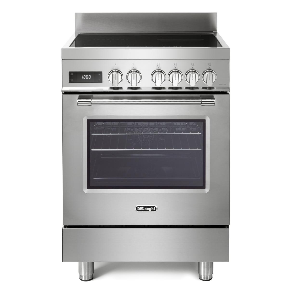 De Longhi 60cm Electric Range Cooker - Stainless Steel